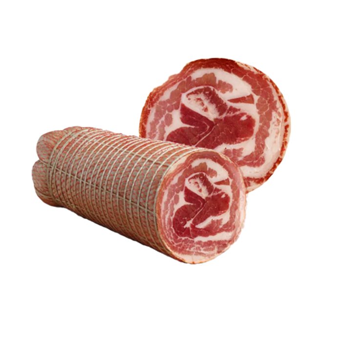 Pancetta arrotolata dolce 7.48 €/kg